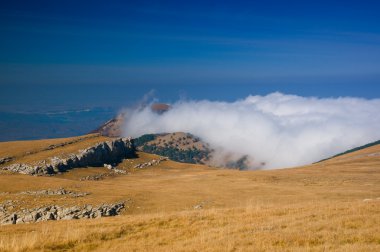 Mountain backbone of Crimea clipart