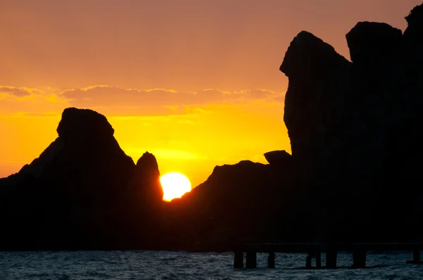 Sunset cliffs — Stock Photo, Image
