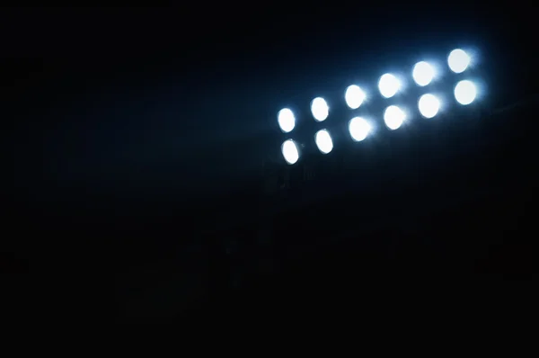 Reflektor na věži na stadionu — Stock fotografie