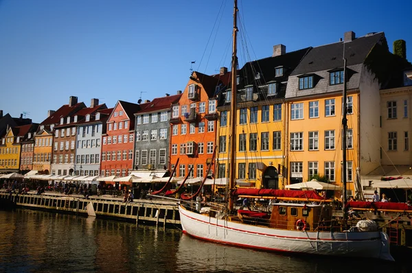 Copenhague nyhavn — Foto de Stock