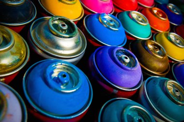 Paint cans clipart