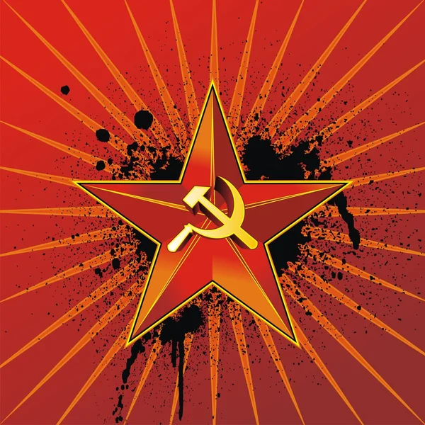 Communistische achtergrond — Stockfoto