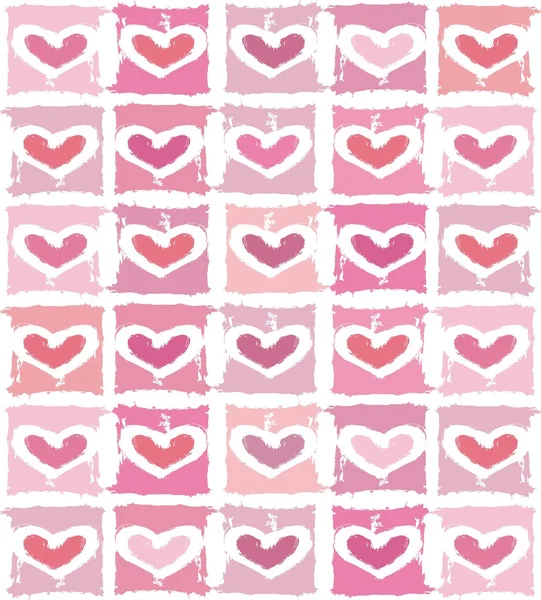 Vector valentine background with heart — Stock Vector