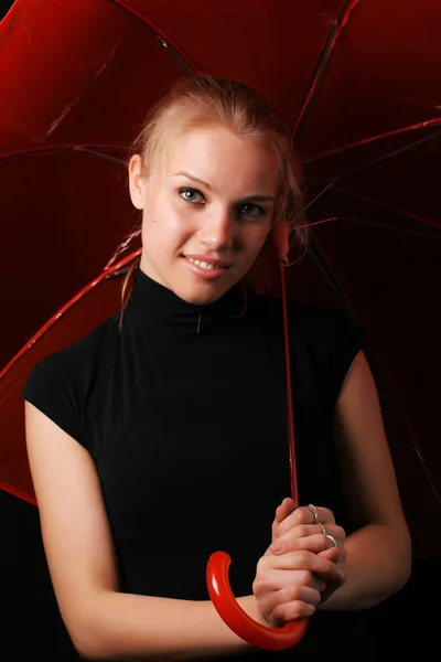 stock image Red umbrella 1