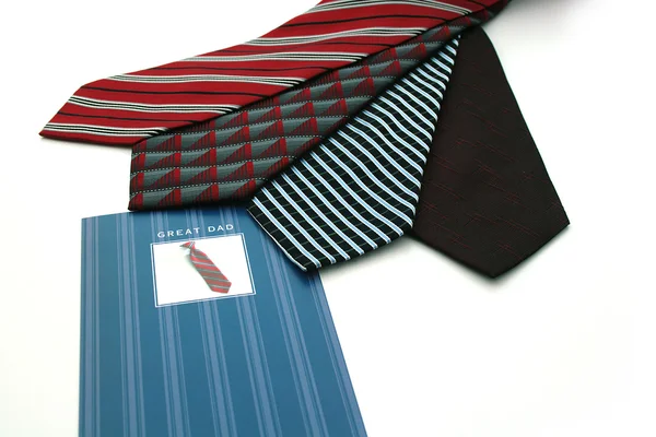 Ojciec? s dzień, krawaty — Zdjęcie stockowe