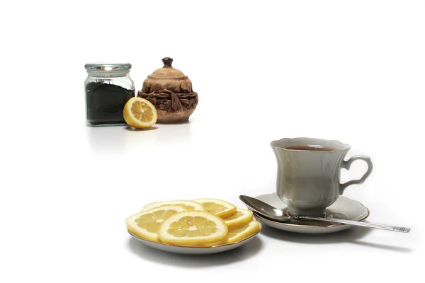 Tee-Zitrone — Stockfoto