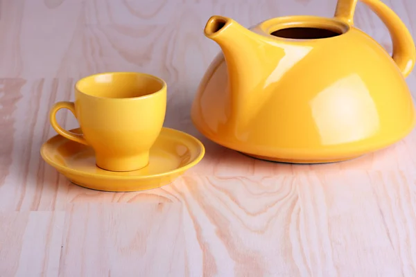 用热水的茶壶 — 图库照片