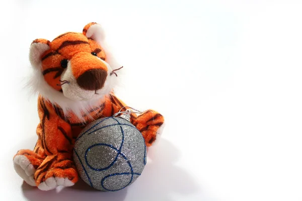 Іграшки тигр — стокове фото