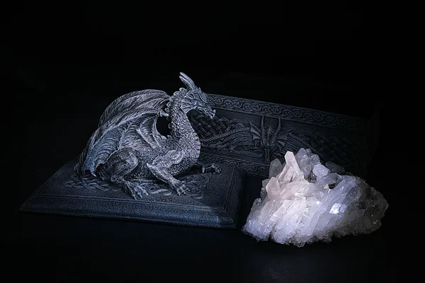 Drachenkristall — Stockfoto