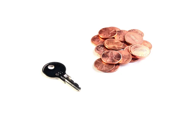 American cents — Stock Photo, Image