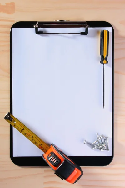 Blank Clipboard for the worker — Stock Photo, Image