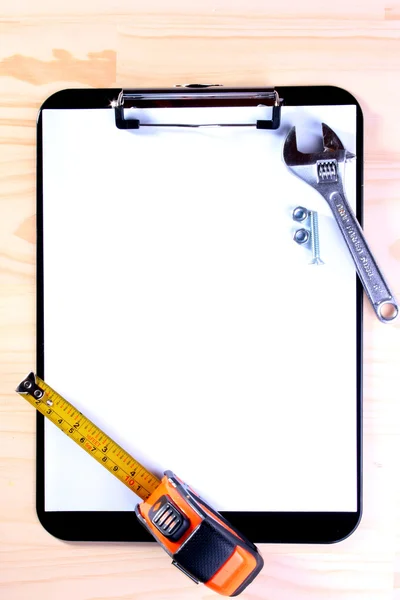 Blank Clipboard for worker — Stock Photo, Image