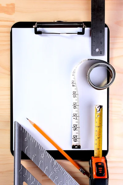 Eszközökkel a mérések — Stock Fotó