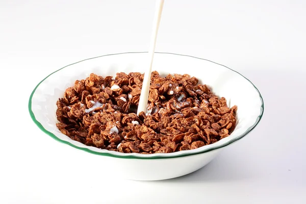Cereales y leche —  Fotos de Stock