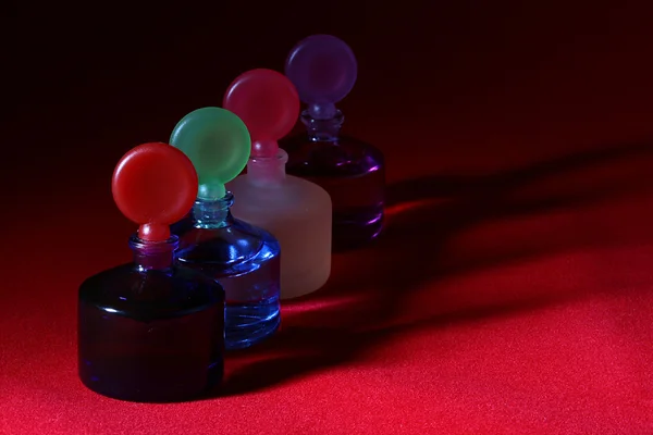 Kosmetyki butelek — Zdjęcie stockowe