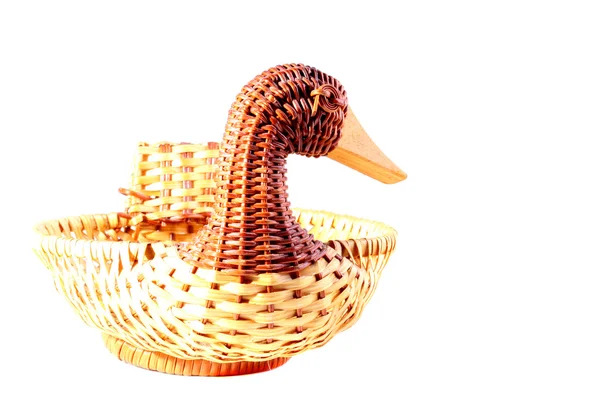 Basket duck — Stock Photo, Image