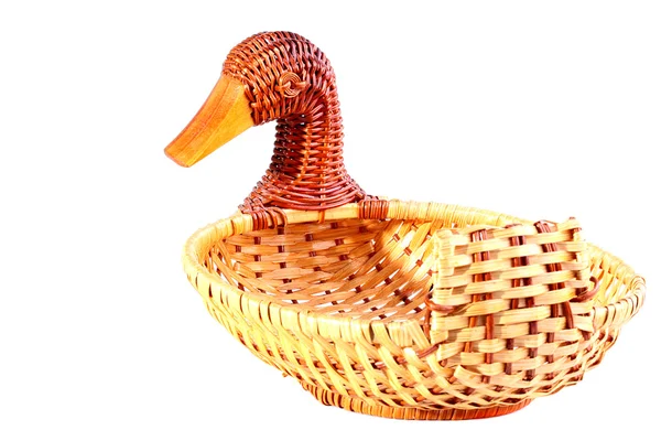 Duck basket — Stock Photo, Image