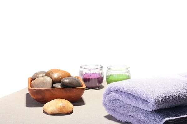 Terry towel for SPA — Stock Photo, Image