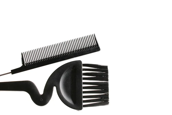 Hairbrush and brush — Stock Photo, Image