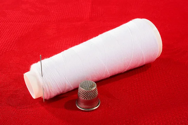 Thimble for sewing — Stock Photo, Image