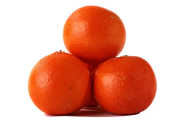 Four tangerines — Stock Photo, Image