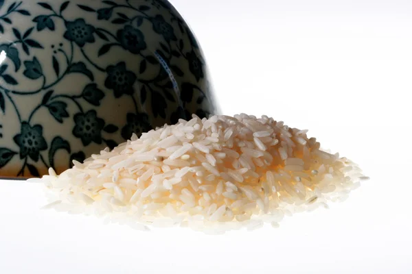 Cereali di riso greggio — Foto Stock