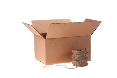 Cardboard box clipart