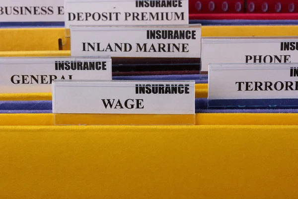 Lön försäkring — Stockfoto