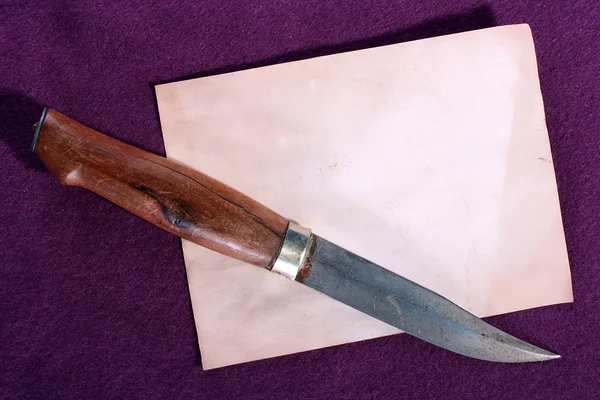 Γκάνγκστερ μαχαίρι — Φωτογραφία Αρχείου