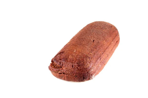 Rolo de pão preto — Fotografia de Stock