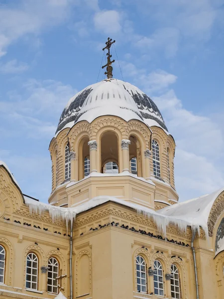 Mosteiro de homem de Piously-Nikolaev — Fotografia de Stock