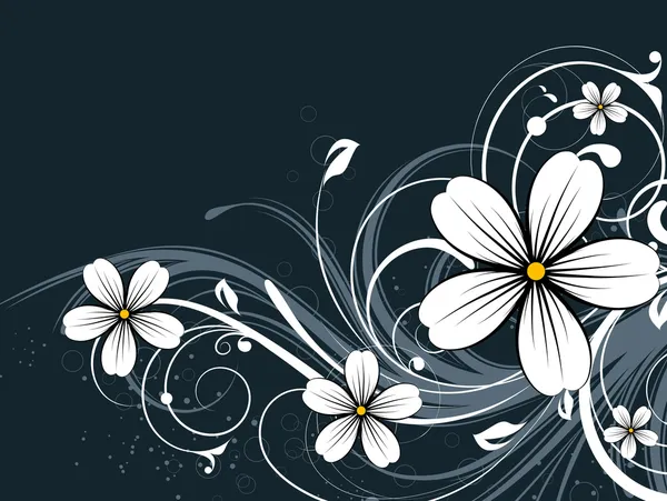Квіткові абстрактним фоном — стоковий вектор