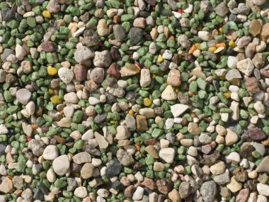 Color gravel background clipart