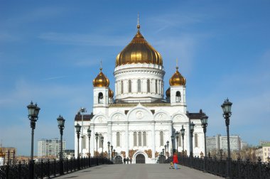 Temple of Christ our Saviour in Moscow clipart