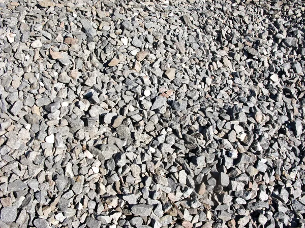 Grey gravel background — Stock Photo, Image