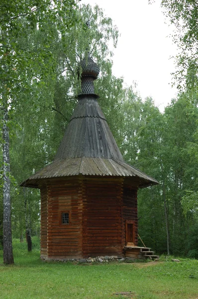 Ancienne chapelle en bois — Photo