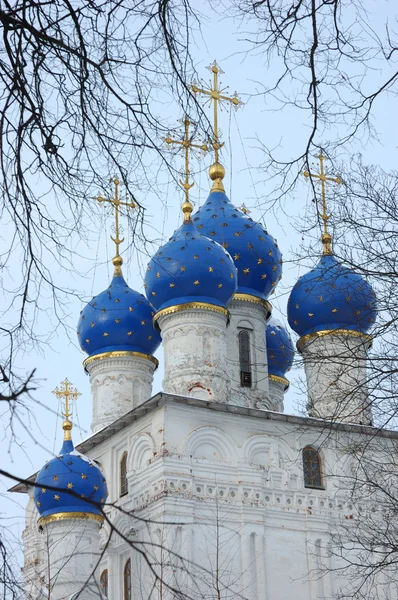 Kopuła Kościoła w Kolomenskoe można jeździć, Federacja Rosyjska — Zdjęcie stockowe