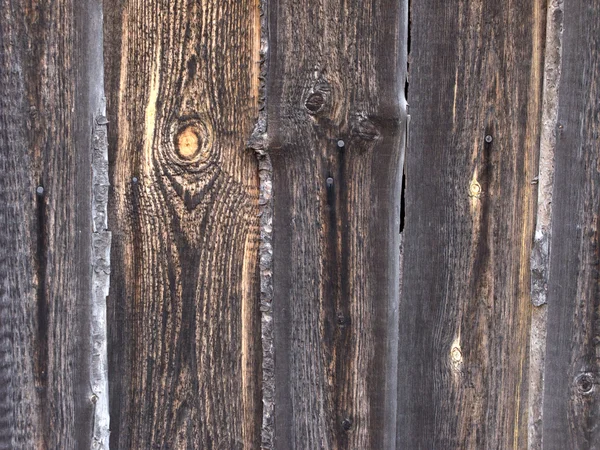 Выветренная темная деревянная текстура — стоковое фото