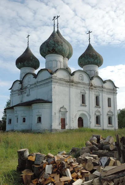 Antiga igreja russa — Fotografia de Stock