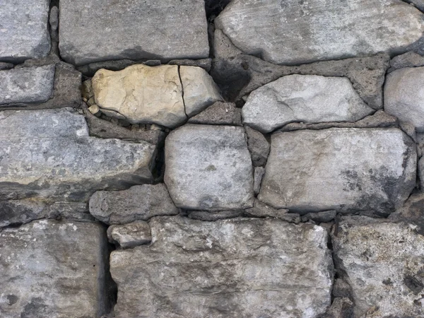 Fond mur en pierre grise — Photo