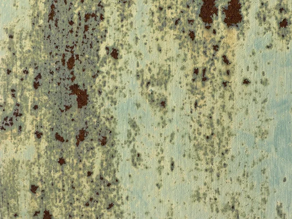 녹색 착 색 한 금속 배경 침식 — 스톡 사진