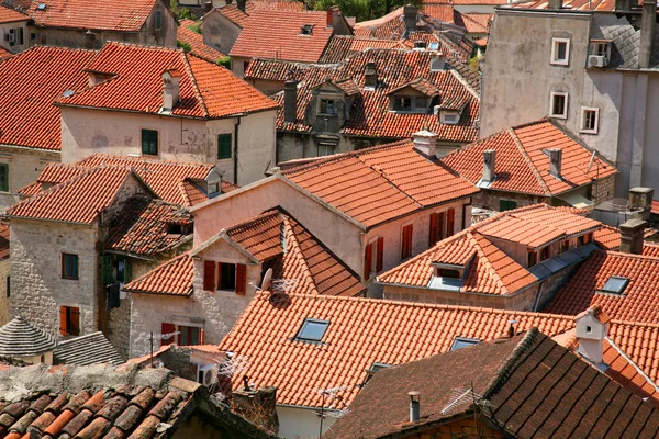 Red roofs — Stock Photo, Image