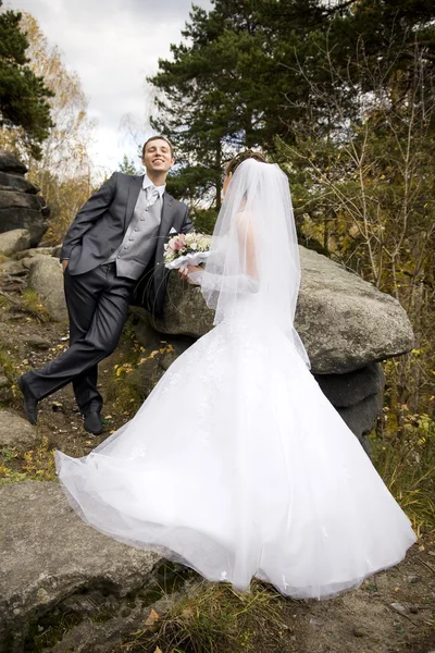 Yeni evli — Stok fotoğraf
