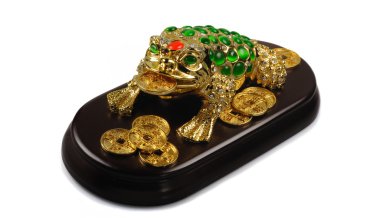 Symbol of Feng-Shui: Three-legged Toad ( clipart