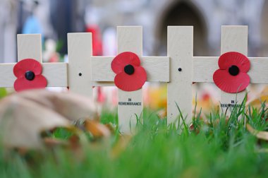Remembrance Day in Westminster Abbey clipart