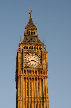 Big Ben - the famous symbol of London clipart