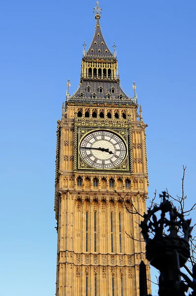 Μπιγκ Μπεν - το διάσημο σύμβολο του Λονδίνου — Φωτογραφία Αρχείου