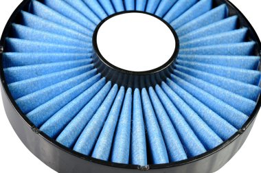 Blue air filter clipart