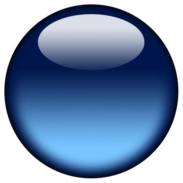 stock image Glowing blue ball