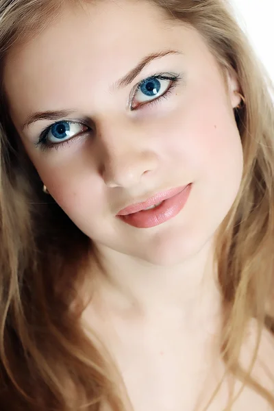 Σέξι γυναίκα με όμορφα μάτια Εικόνα Αρχείου